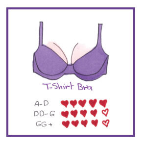 حمالة صدر تيشيرت 