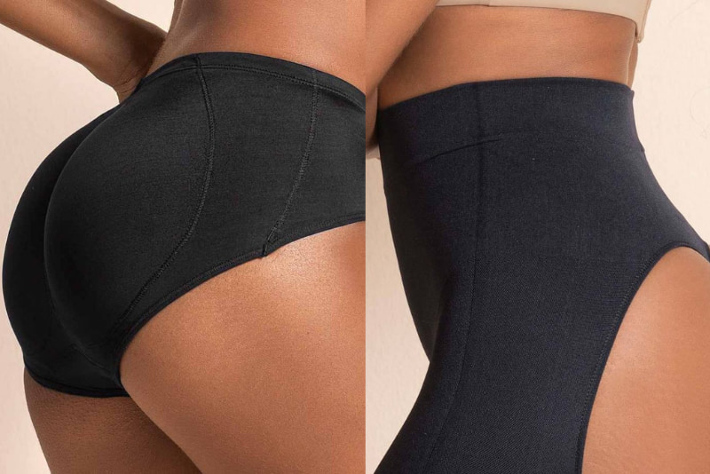 مشدات الجسم لشكل الجسم المستطيل