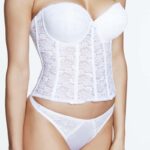 حمالات صدر بوستييه هانا بوش أب أبيض