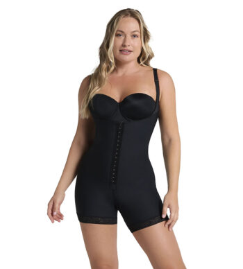 مشد بودي سوت كامل بدون حمالة صدر مع خاصية رفع المؤخرة