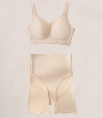 صدرية مع مشد بأطراف شفافة