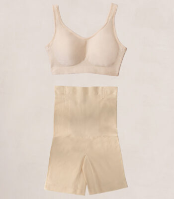 مشد شورت مع حمالة صدر